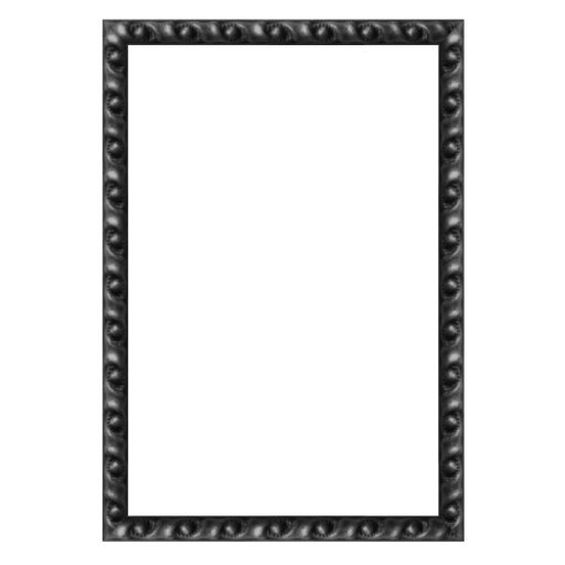 Barockrahmen Cavalli Schwarz 50 x 60 cm Leerrahmen