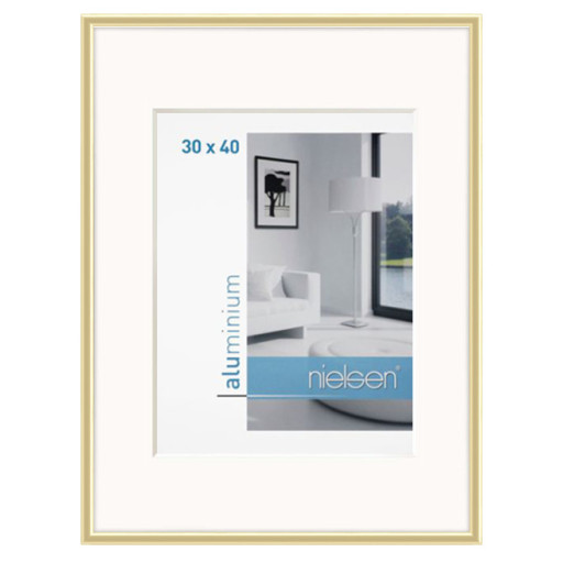 Nielsen Alurahmen Classic Gold glanz 30,0 x 30,0 cm