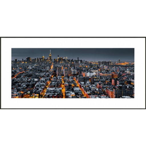 Nielsen Gerahmtes Bild „New York Skyline“ 100,0 x 50,0 cm