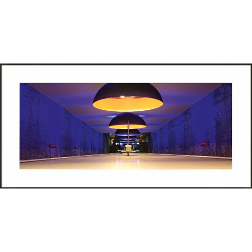 Nielsen Gerahmtes Bild „Metro Station“ 100,0 x 50,0 cm