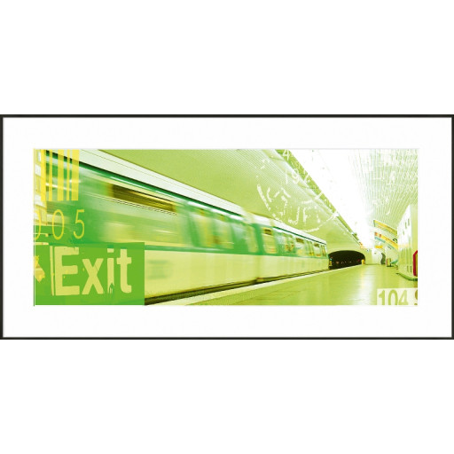 Nielsen Gerahmtes Bild „Metro Station Exit“ 100,0 x 50,0 cm