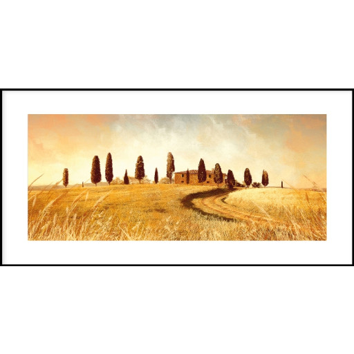 Nielsen Gerahmtes Bild „Italien Landschaft“ 100,0 x 50,0 cm