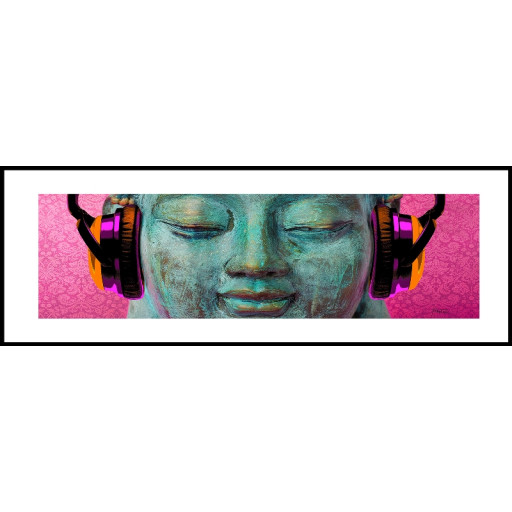 Nielsen Gerahmtes Bild „Buddha Chill“ 95,0 x 33,0 cm
