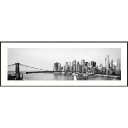 Nielsen Gerahmtes Bild „New York Skyline“ 95,0 x 33,0 cm