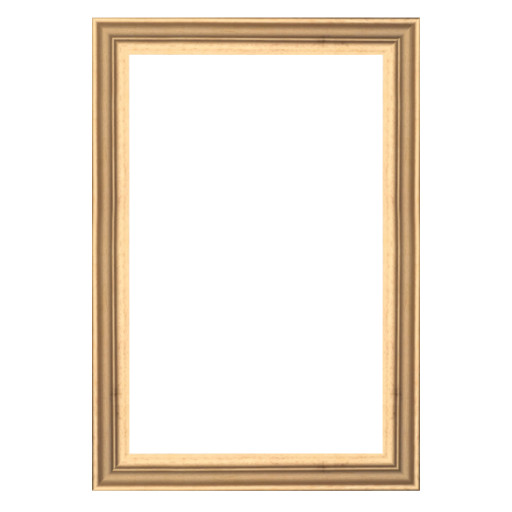 Holzrahmen Lohn Natur 40 x 40 cm Leerrahmen