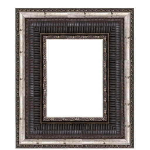 Barockrahmen Luogo Anthrazit 60 x 75 cm Leerrahmen
