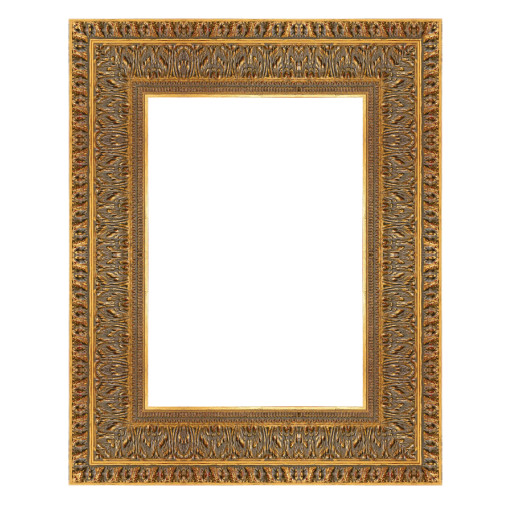 Barockrahmen Michelangelo Gold 40 x 40 cm Leerrahmen