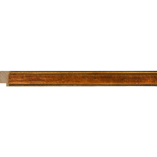 Holzrahmen Palladio Color 37 Antik Gold 50 x 70 cm Leerrahmen