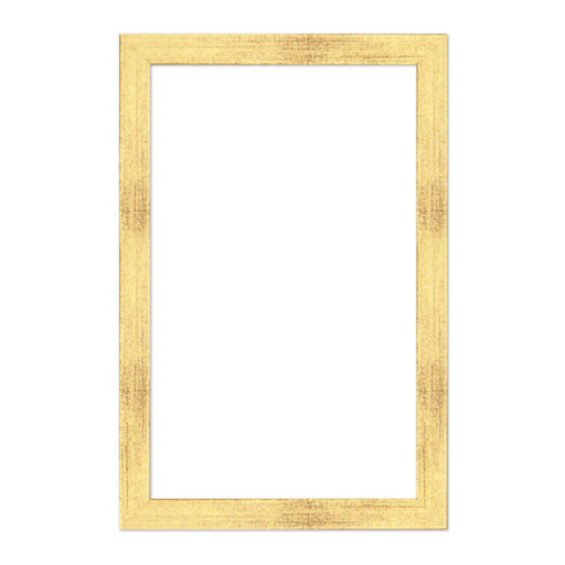 Holzrahmen Popup Deluxe Gold 18 x 24 cm Leerrahmen