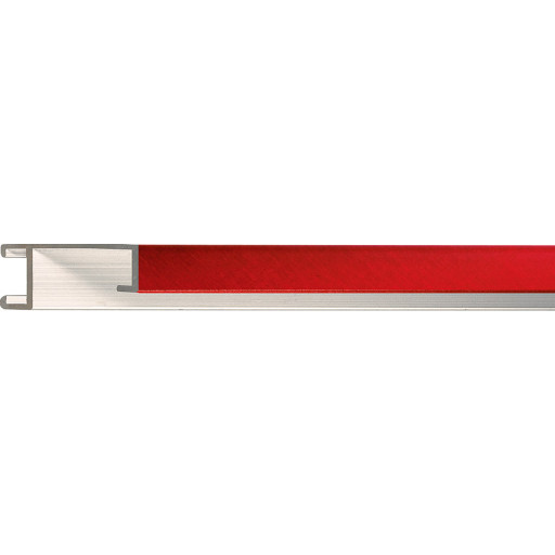 Alurahmen Profil 221 Tornado Red 60 x 80 cm Leerrahmen
