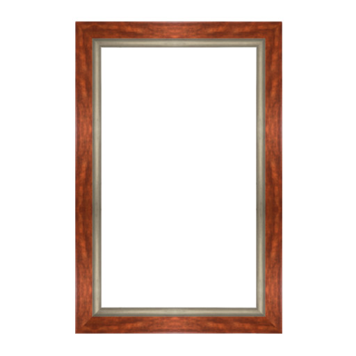 Spagl-Holzrahmen Residenz 47 Rot 50 x 65 cm Leerrahmen