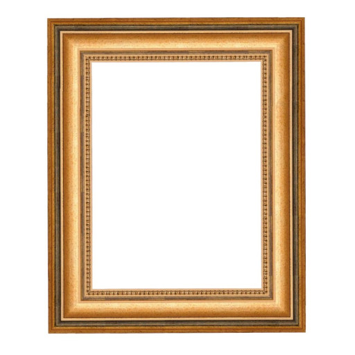Barockrahmen Torrigiani Altgold 50 x 50 cm Leerrahmen
