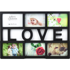 Collage-Rahmen Love 10 schwarz