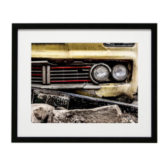 Gerahmtes Bild Cars Nr10 – Kunststoffrahmen Schwarz 40 x 50