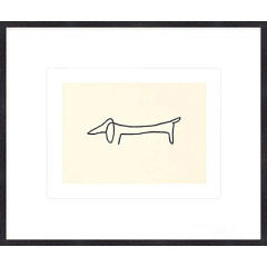 Nielsen Gerahmtes Bild „Le chien – Picasso“ 60,0 x 50,0 cm
