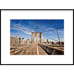 Nielsen Gerahmtes Bild „Brooklyn Bridge“ 80,0 x 60,0 cm
