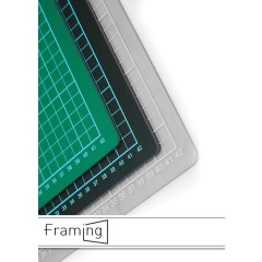Schneidematte 120x90 cm mit Hilfslinienraster