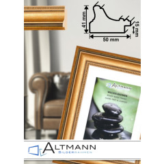 Barockrahmen Torrigiani Altgold