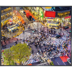 Nielsen Gerahmtes Bild „Tokyo Kreuzung“ 60,0 x 50,0 cm