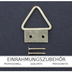 Aufhänger mit spitzem Bügel