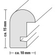 Holz-Bilderrahmen Phönix