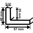 Schattenfugenrahmen 562