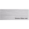 Alu-Wechselrahmen Accent Largo Struktur Silber matt   60,0 x 80