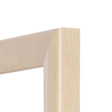 Holz-Bilderrahmen Sindelfingen Normalglas creme, 50 x 50 cm