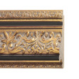 Barockrahmen Ludwig Gold/Schwarz 35 x 50 cm Leerrahmen