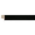 Holzrahmen Quadrum 25 Schwarz 40,0 x 50,0 cm