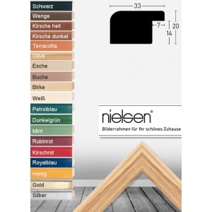 Nielsen Bilderrahmen aus Holz und Alu auf Maß