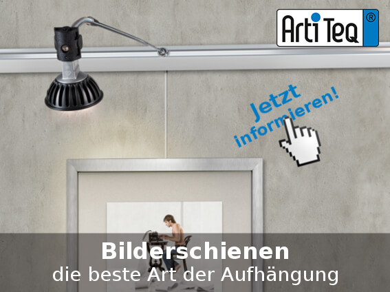 Bilderleisten und Galerieschienen